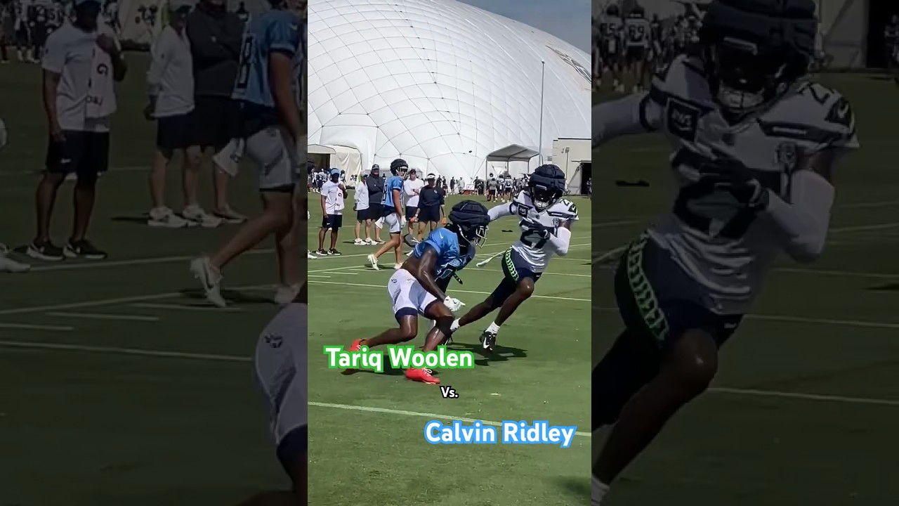 Tariq Woolen Dominates Calvin Ridley in Key 1-on-1 Play ❌