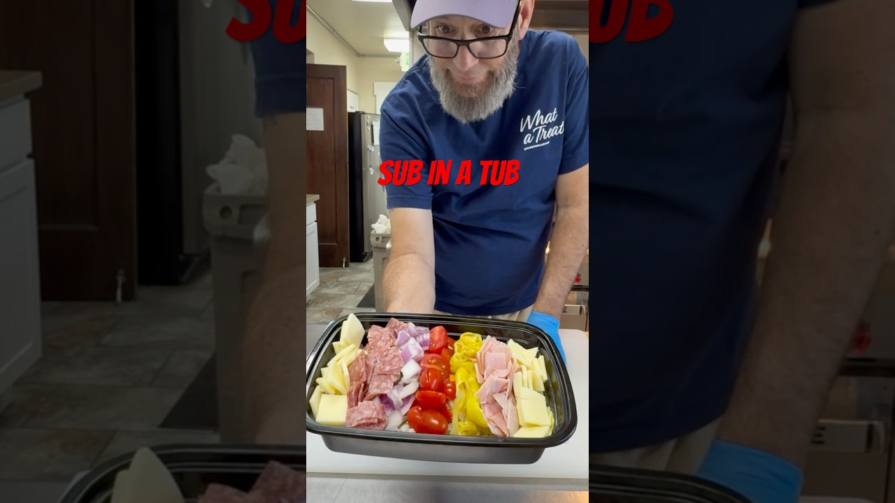 Easy Keto Sub in a Tub 🥪