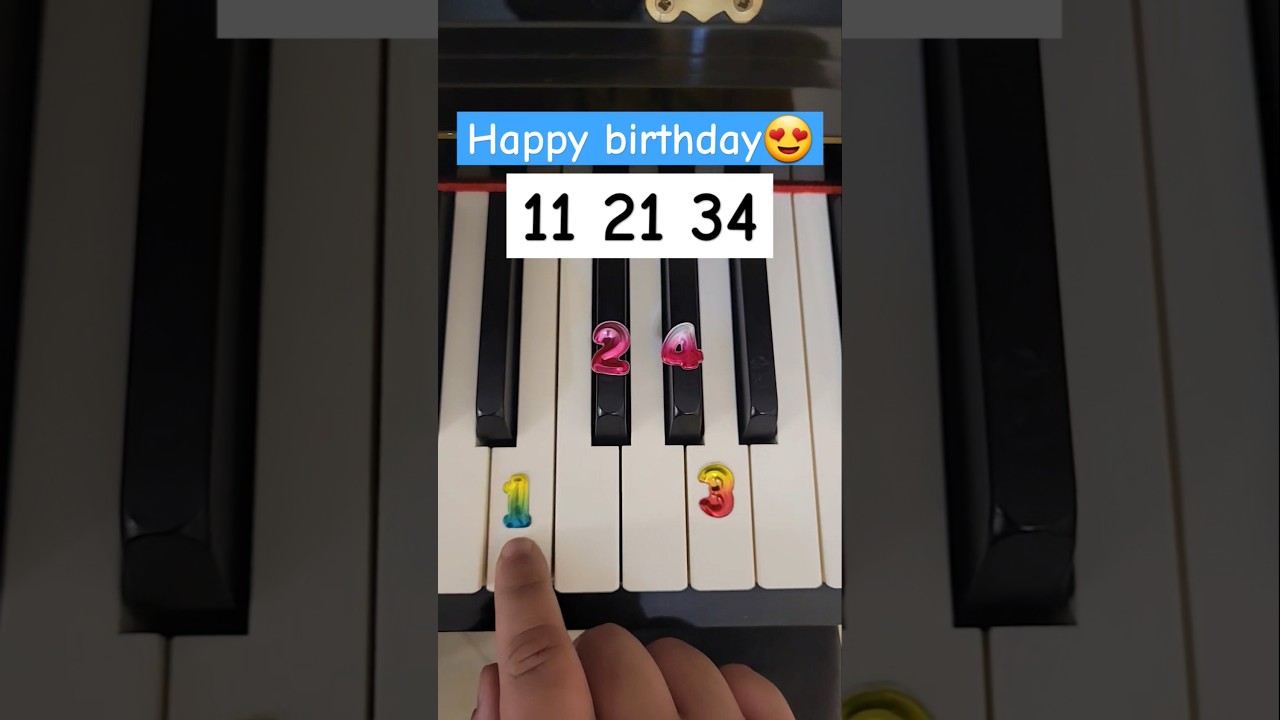 Simple Piano Tutorial for Beginners 🎹