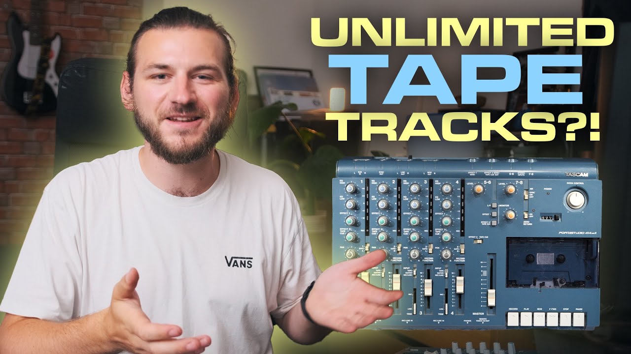 Unlimited Tape Tracks with Tascam 414 mk2 & DAW ๐ถ