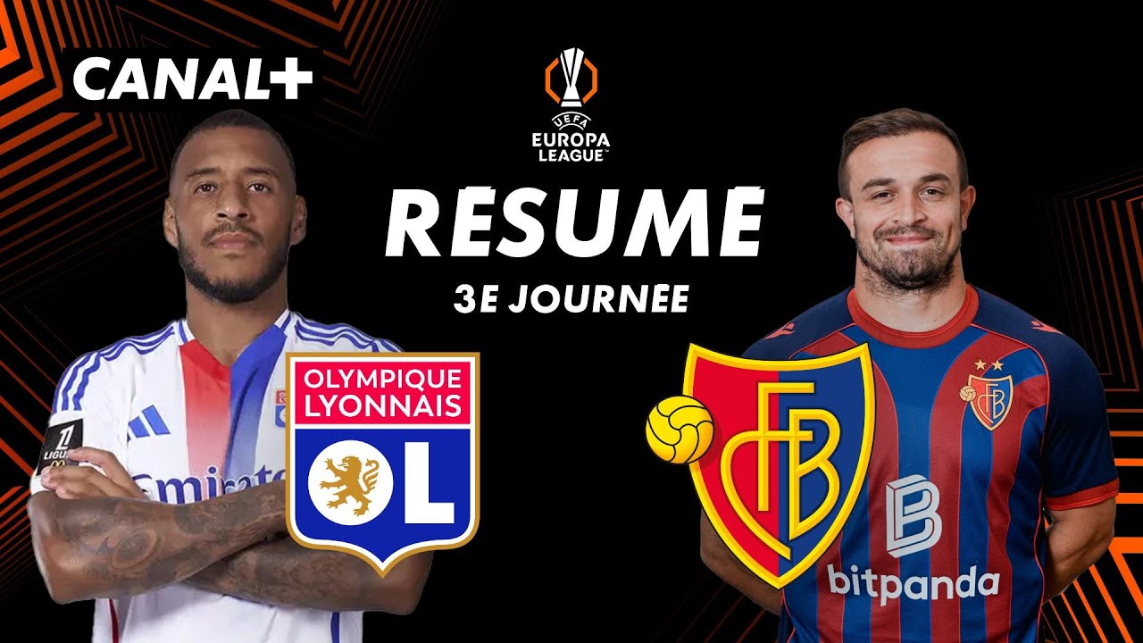 Lyon vs FC Bâle : Résumé et buts de la Ligue Europa 2025/26 (J3) ⚽