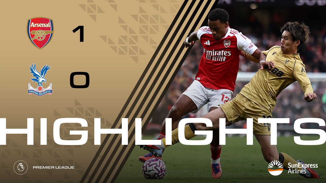 Arsenal Edge Crystal Palace 1-0 in Thrilling Premier League Clash ⚽