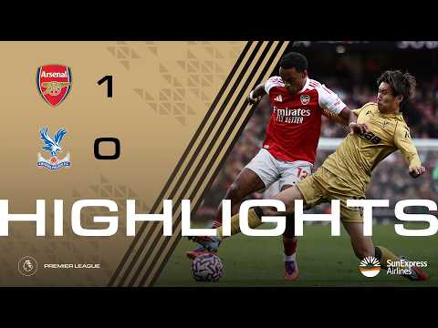 Premier League Highlights | Arsenal 1-0 Crystal Palace