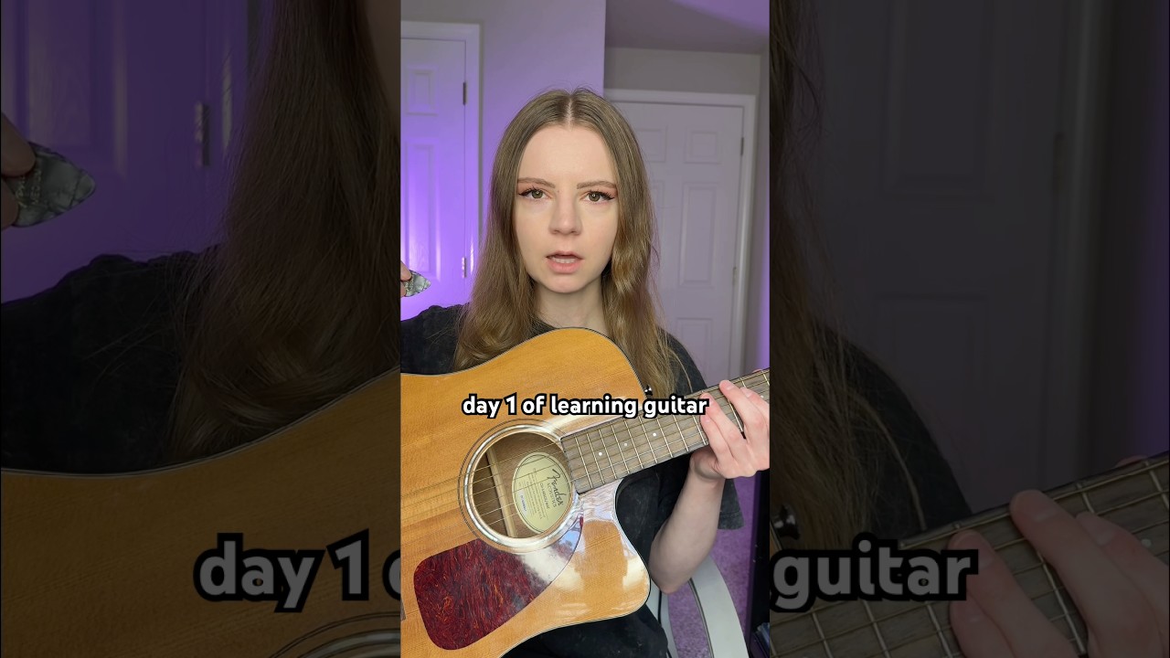 day 1 Guitar Day 1: Starting Your Musical Journey ๐ธ