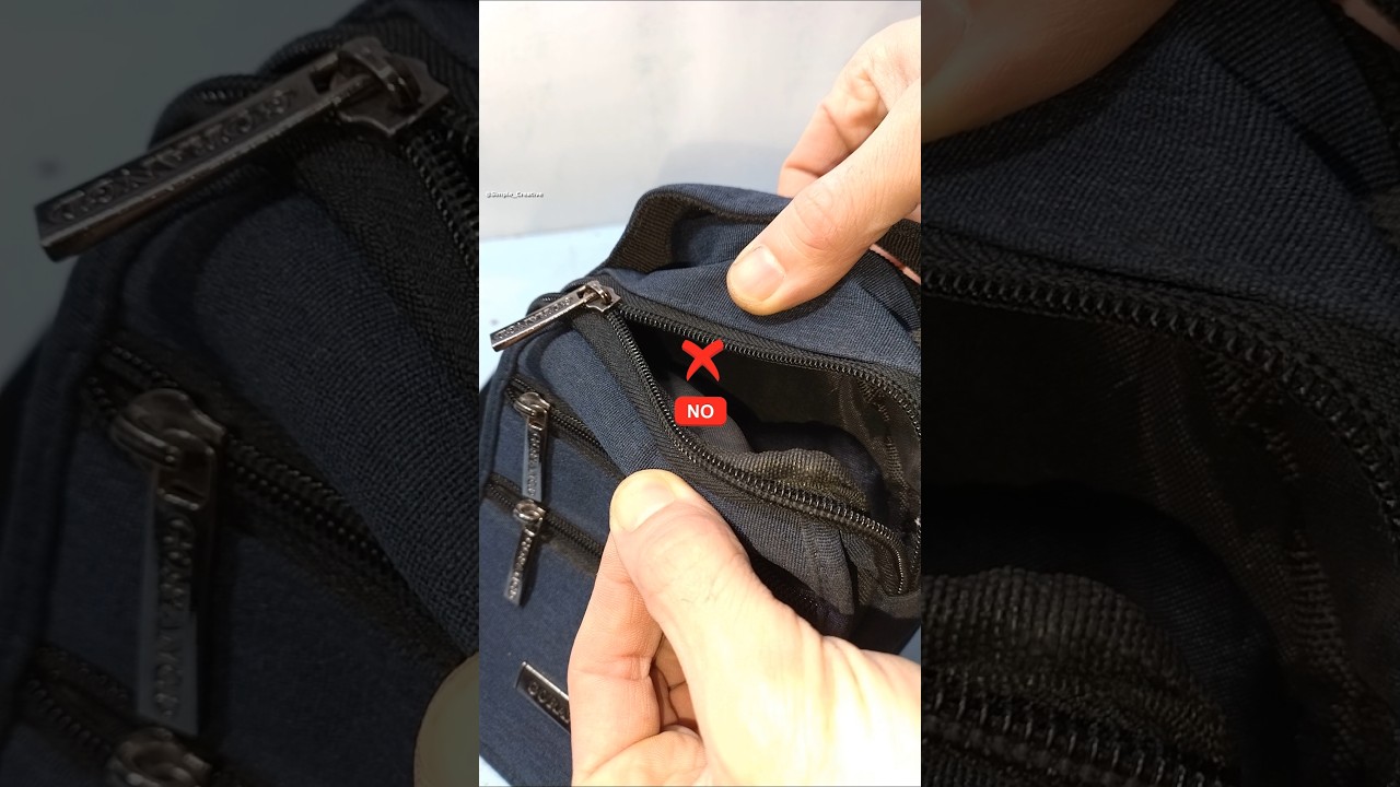 Quick & Easy Zipper Repair Tips for Bags & Clothes ✨