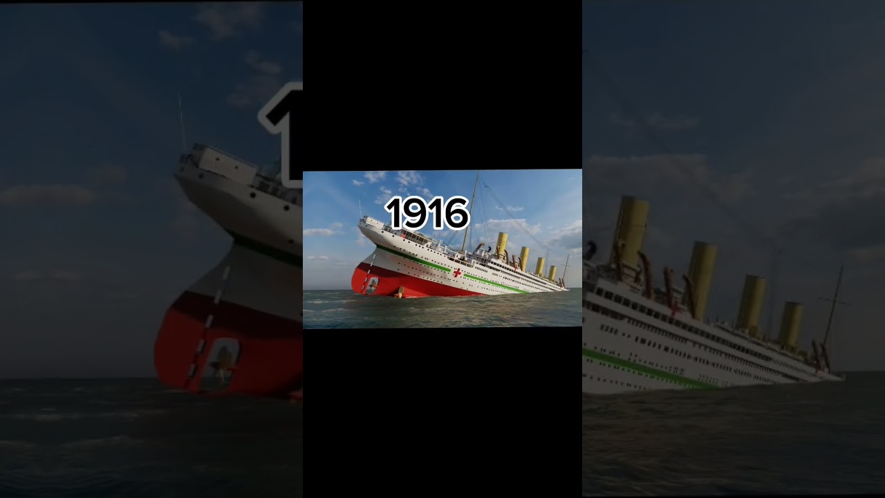 Evolution of HMHS Britannic 🚢