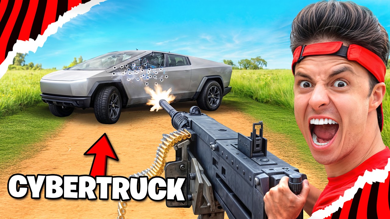 COMPREI UM CARRO INDESTRUTÍVEL O CYBER TRUCK!