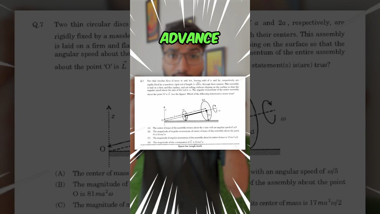 Can You Solve the Toughest JEE Advanced Question? 🤯 | Challenge Yourself!