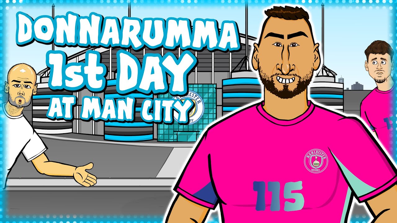 Gianluigi Donnarumma's Exciting First Day at Manchester City! ⚽