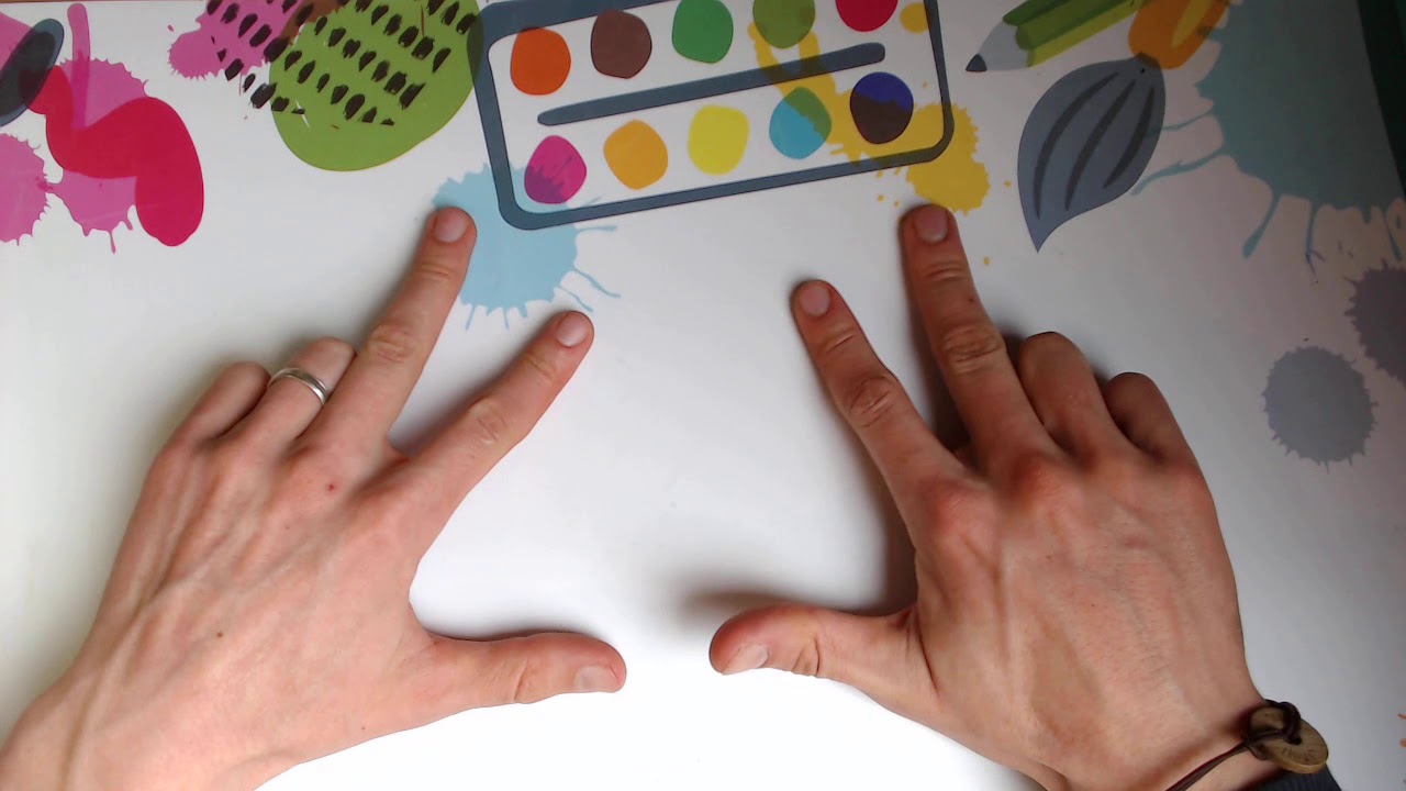 Compter jusqu'à 10 avec ses doigts pour enfants 4-7 👐