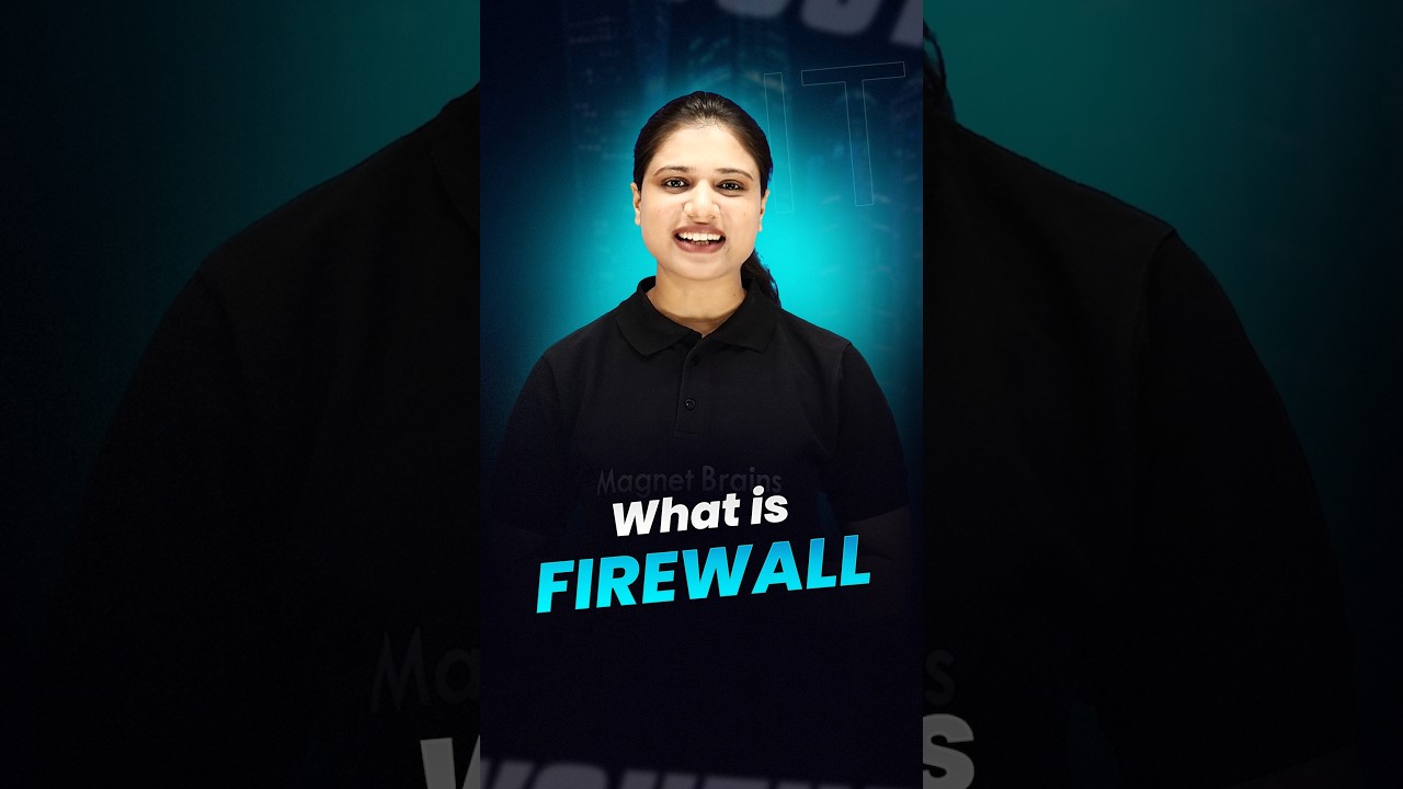 ๐ก๏ธ What is a Firewall? ๐ป | Explained in 60 Seconds!