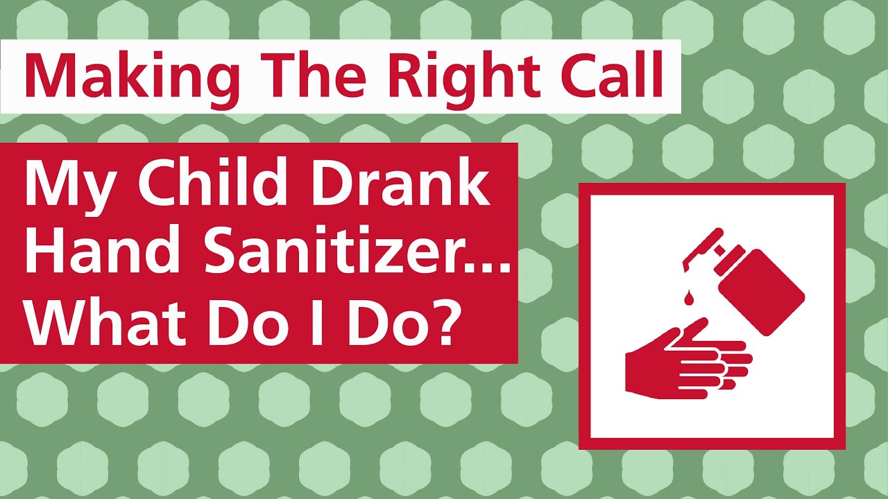 Child Drank Hand Sanitizer: Urgent Steps 🚨