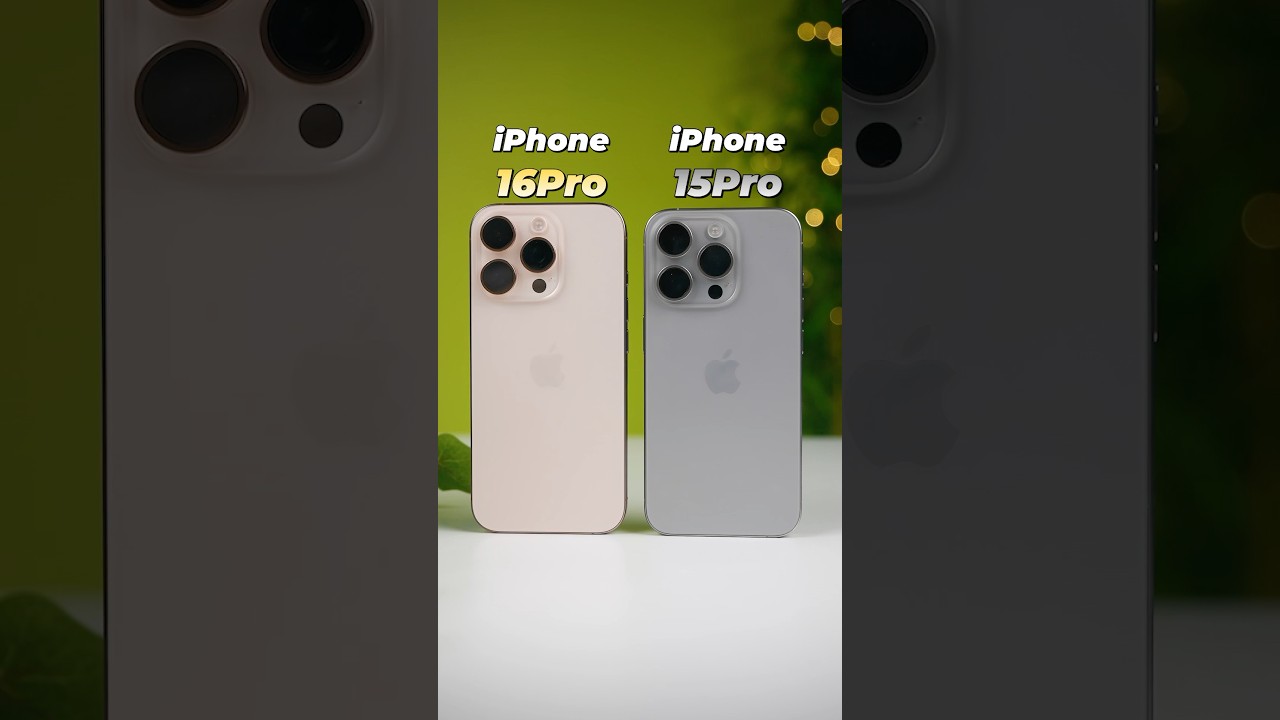 The Epic Battle: iPhone 16 Pro vs iPhone 15 Pro