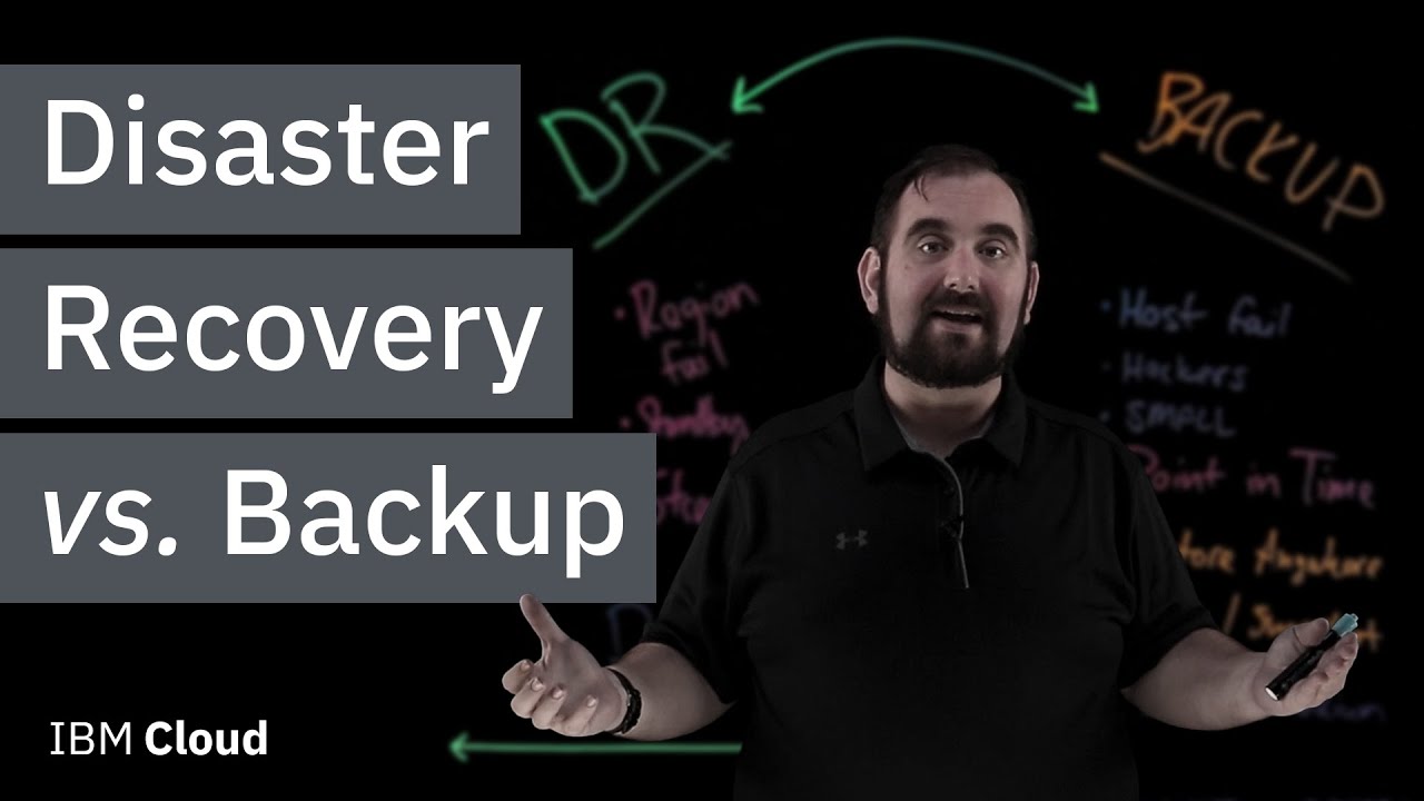 Disaster Recovery vs. Backup: Key Differences π