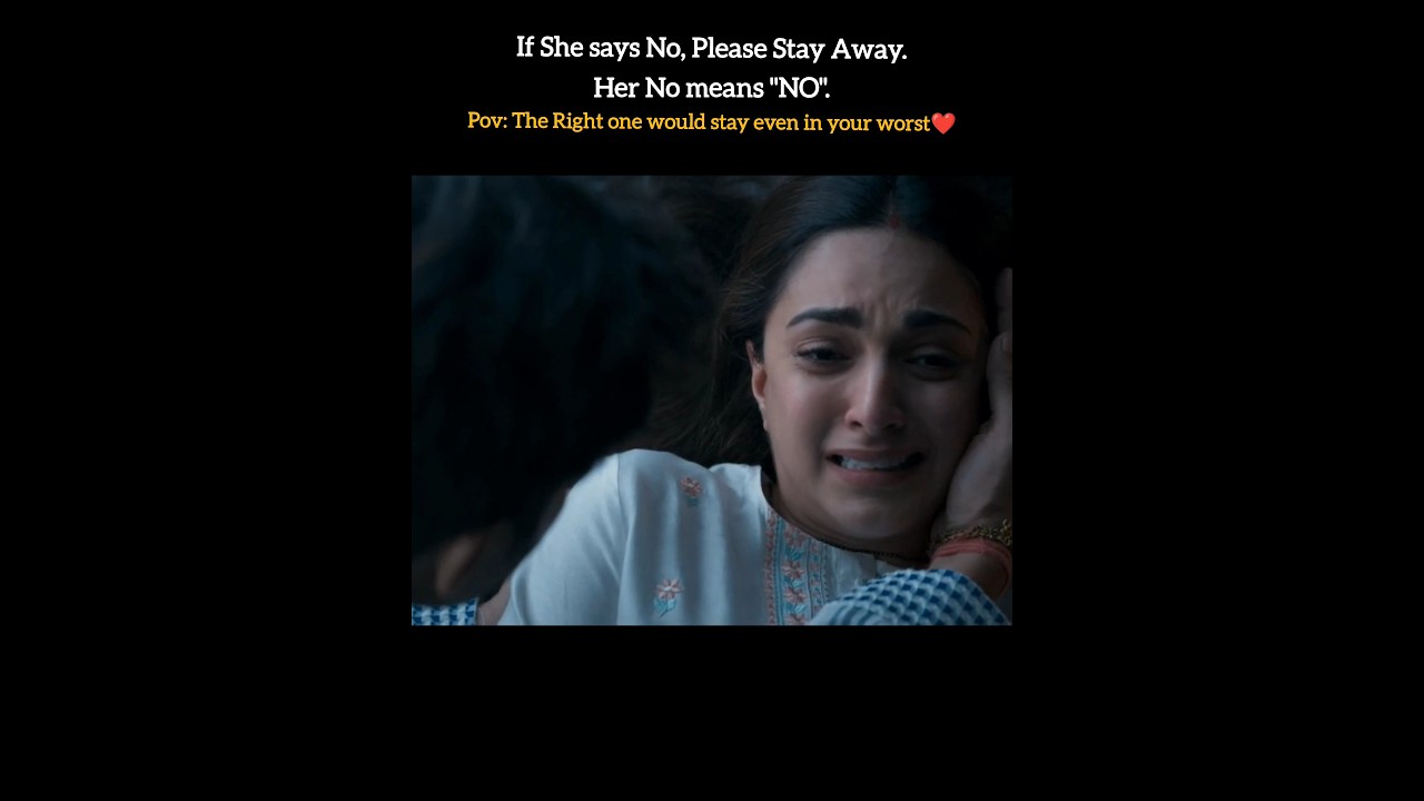 Her 'No' Means 'No' — Respect Boundaries ✨