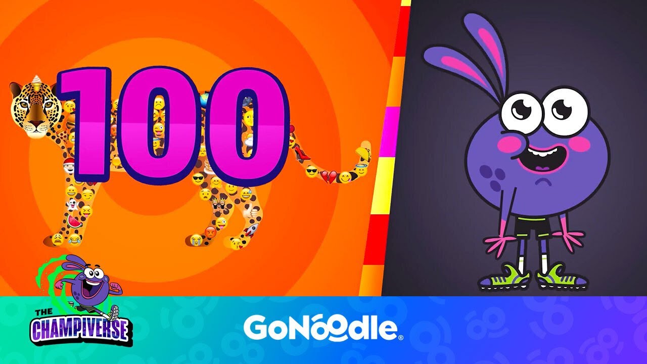 Count to 100 with Fun Moves 🎉