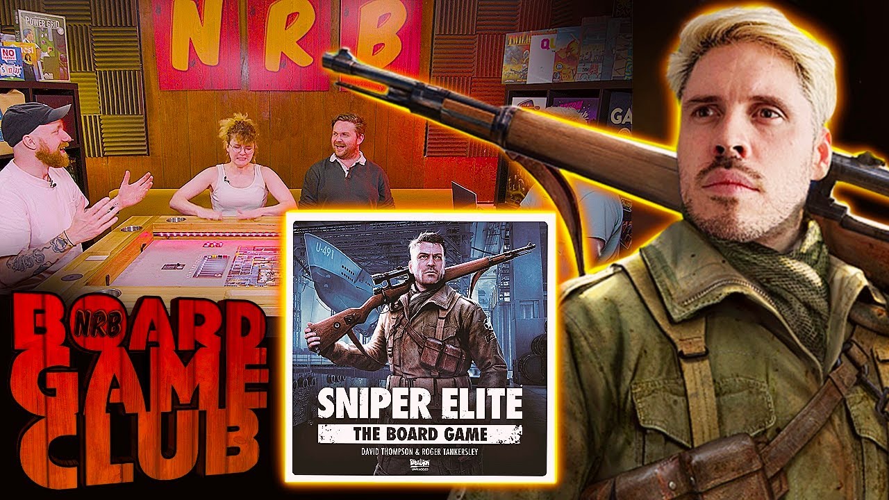 Play SNIPER ELITE: THE BOARD GAME 🎯 | Board Game Club