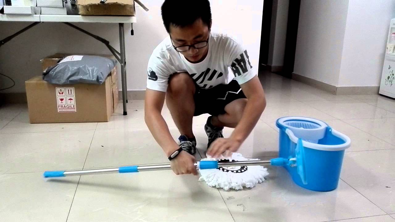 360 How to Assemble a 360° Spinning Mop🧼