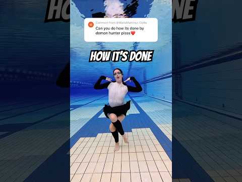 How It’s Done Dance Underwater | KPop Demon Hunters