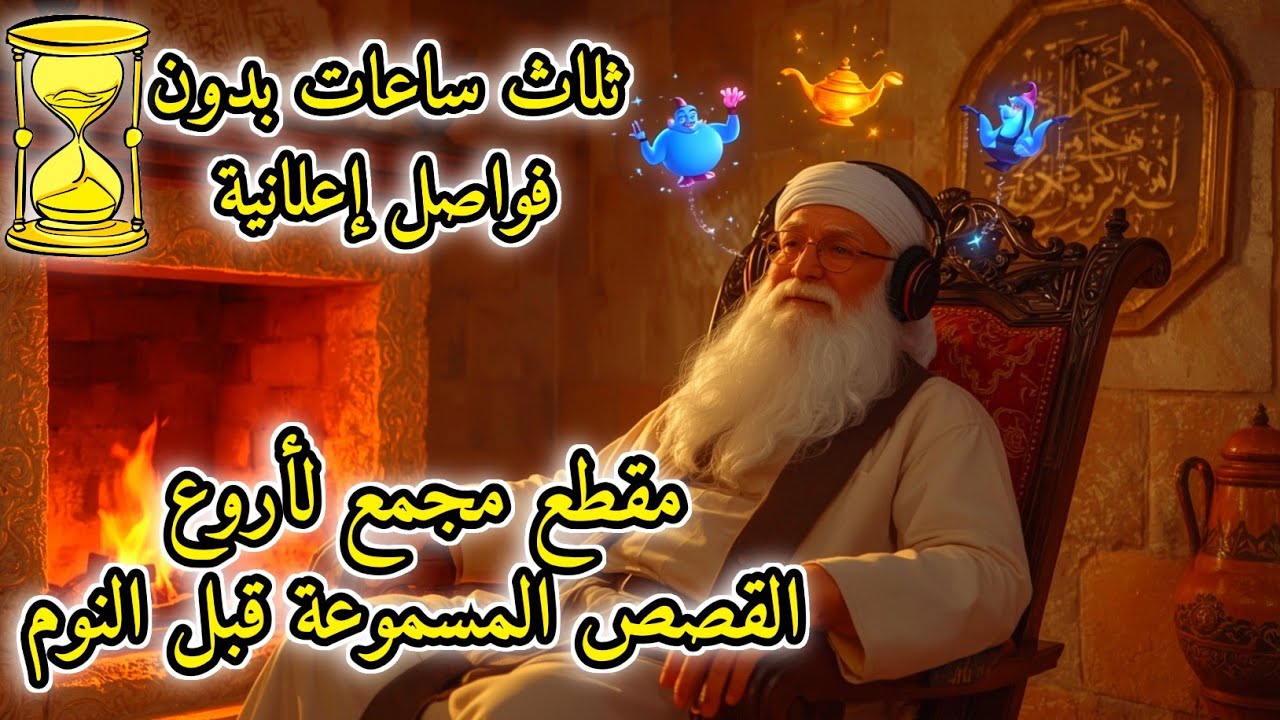 سمر قصصي خيالي لمدة 3 ساعات 🎧