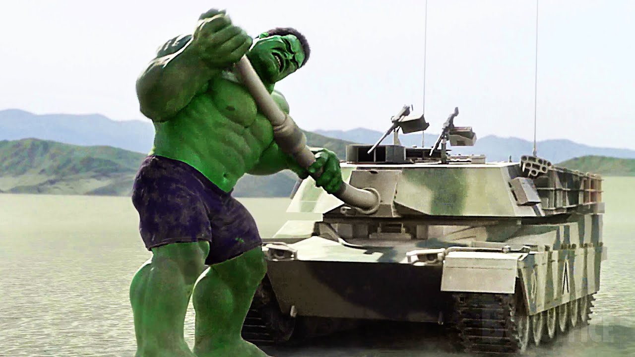 Hulk Destroys Tanks & Helicopters in 10-Minute Rampage 🌀