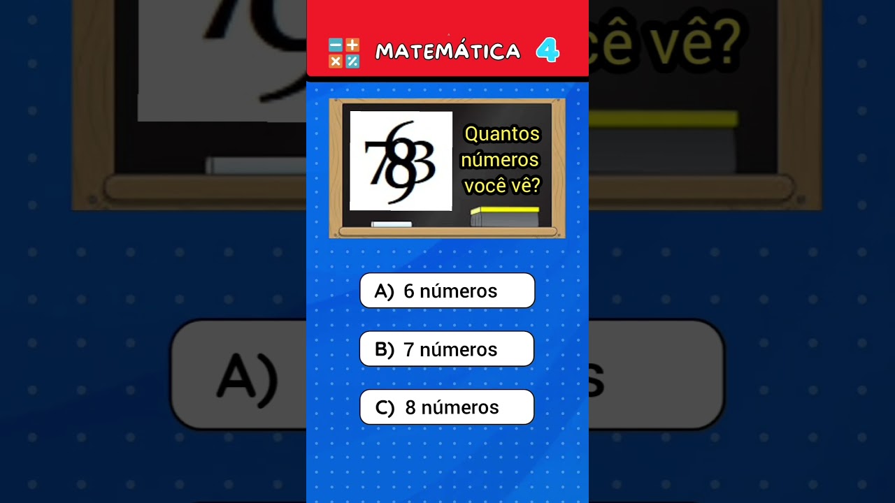 Quiz de Matemática Interativo - Entenda Matemática