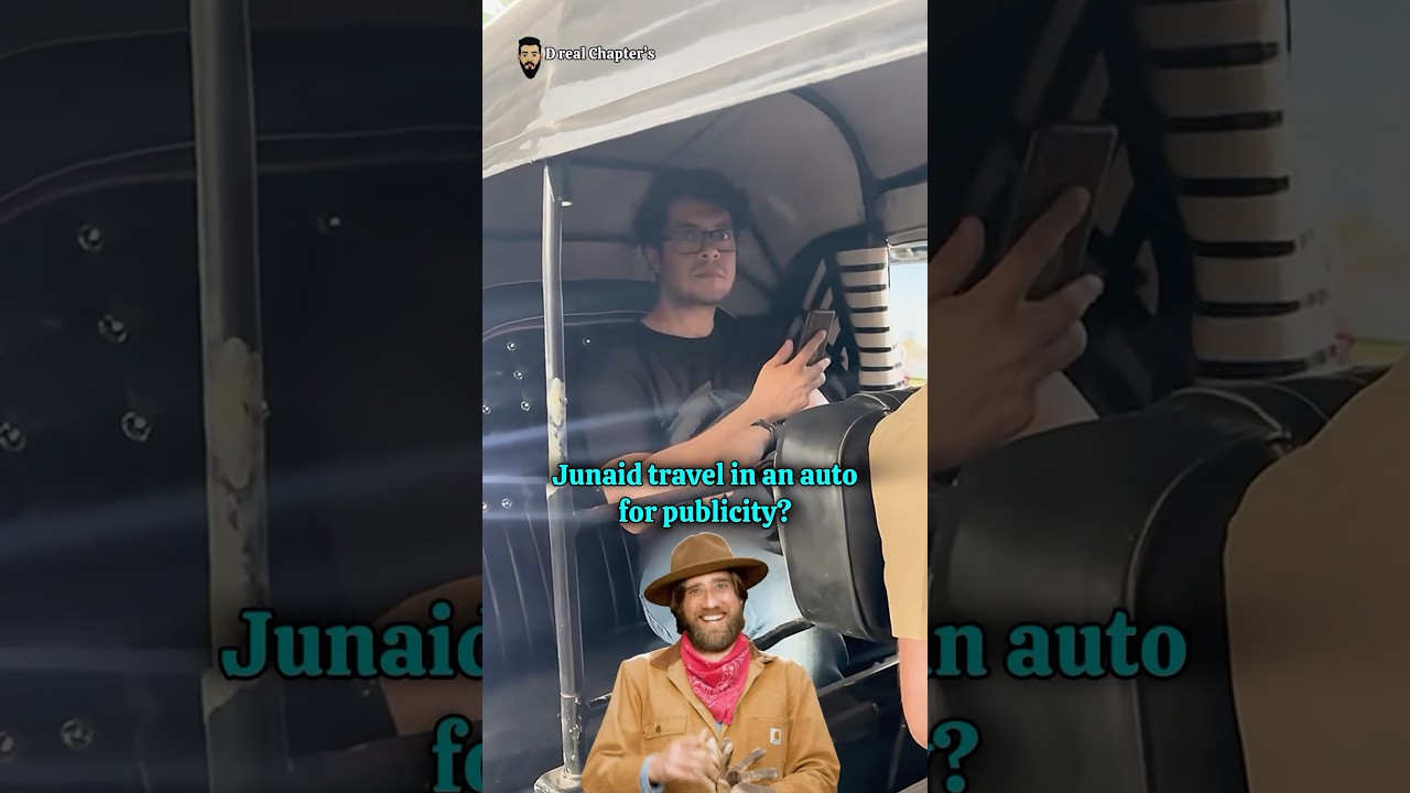 Is Aamir Khan’s Son Junaid Using Auto Rides for Publicity? 🚗