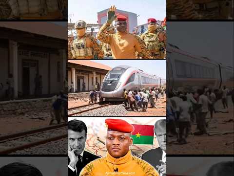 BIGGEST Railway of West Africa for Burkina Faso under construction by Ibrahim Traore #burkinafaso