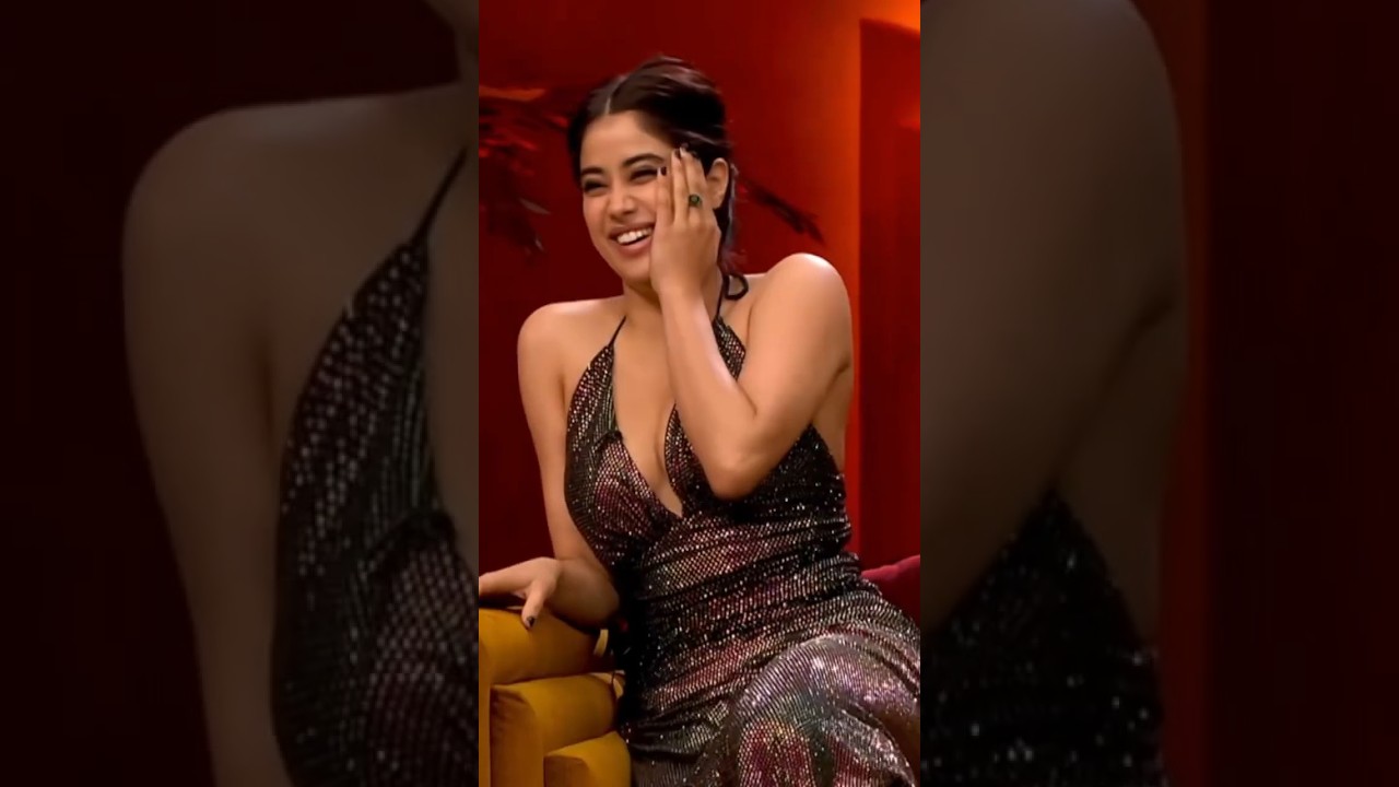 Janhvi Kapoor's Stunning Looks & Exclusive Moments on Koffee with Karan ☕️