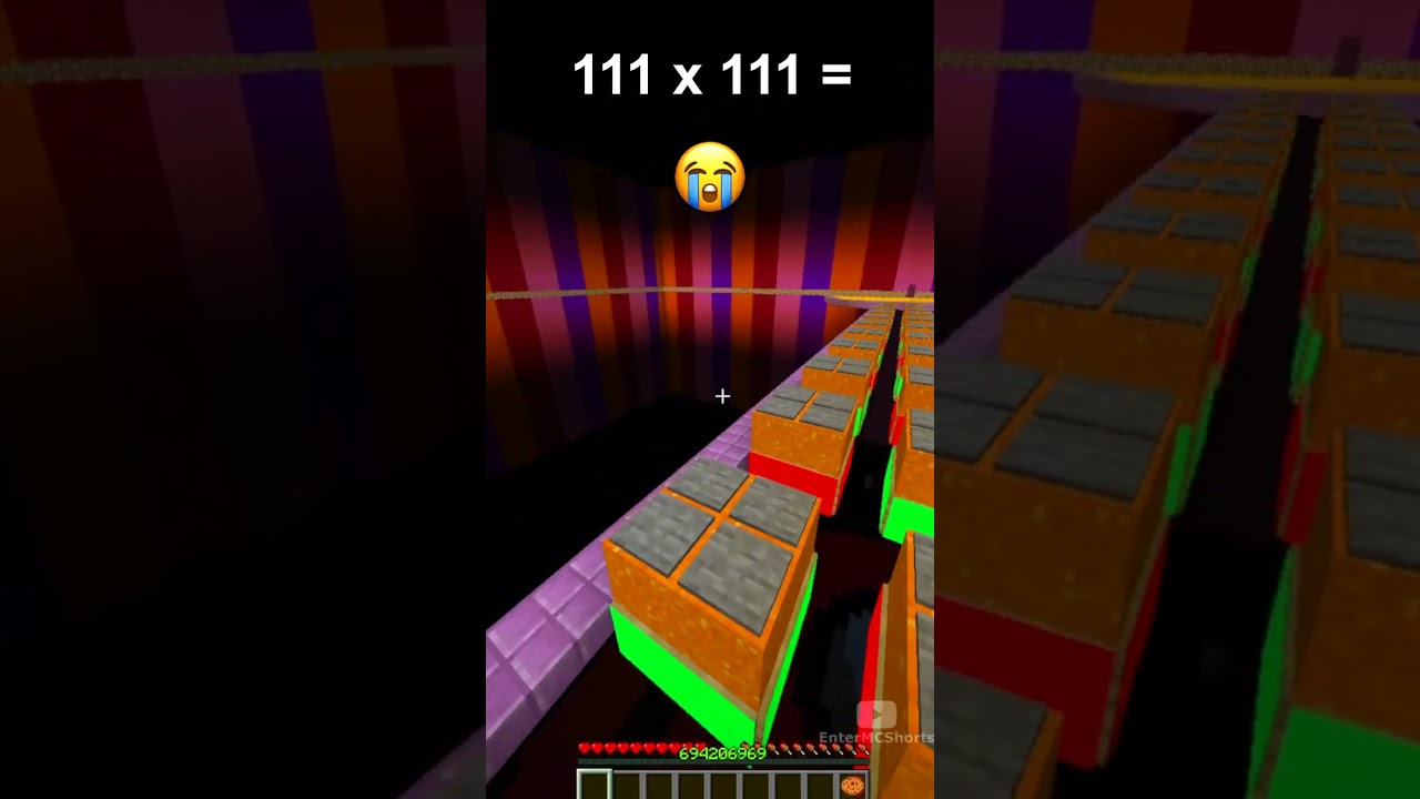 Minecraft Squid Game Glass Bridge Challenge 😱 | Can You Cross Different Blocks?