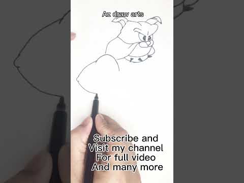 Tom and Jerry spike bulldog#youtubeshorts #azdrawarst