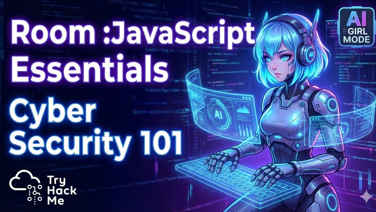 JavaScript Essentials Review - TryHackMe - Cyber Security 101 | URDU/HINDI #ethicalhacking