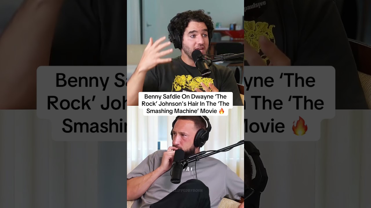 Benny Safdie on Rock Hair in ‘The Smashing Machine’ 🎥