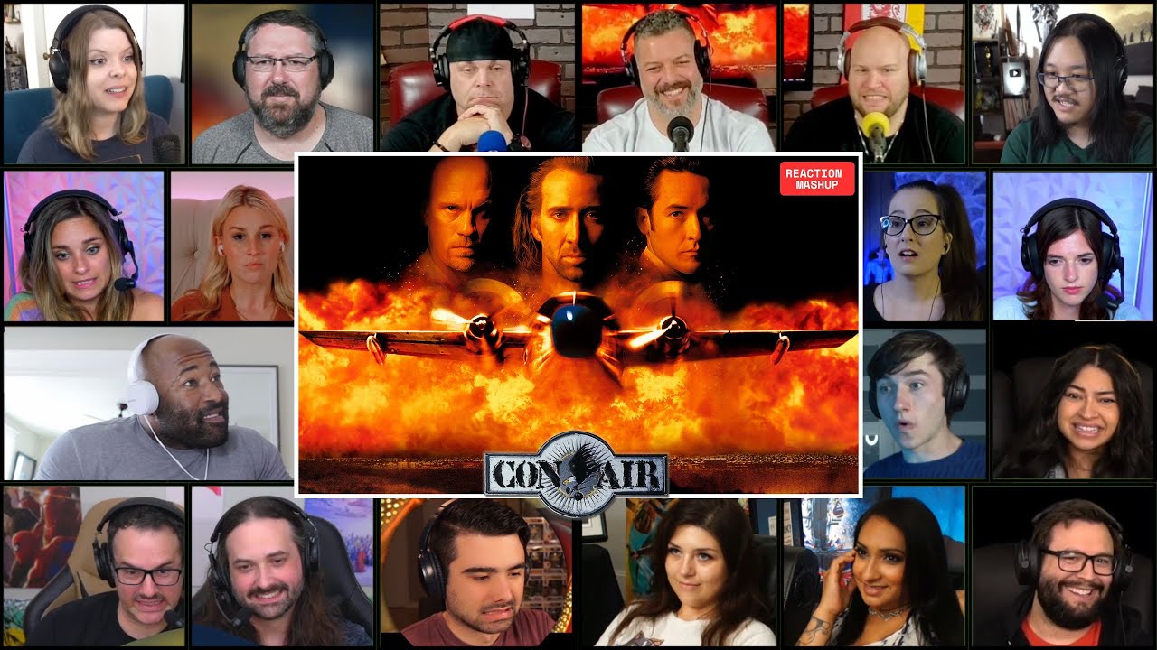 Con Air (1997) Reaction Mashup 🎬