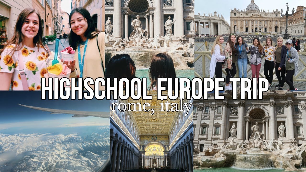 SCHOOL EUROPE TRIP vlog | part 1/4 | maiphammy