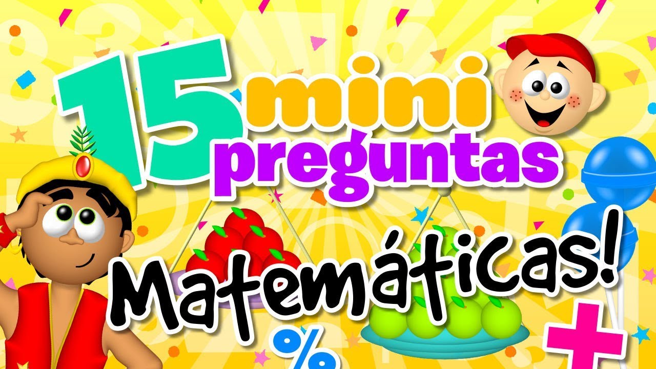 15 Divertidas Preguntas de Matemáticas para Niños 🧮 | Carnaval Producciones