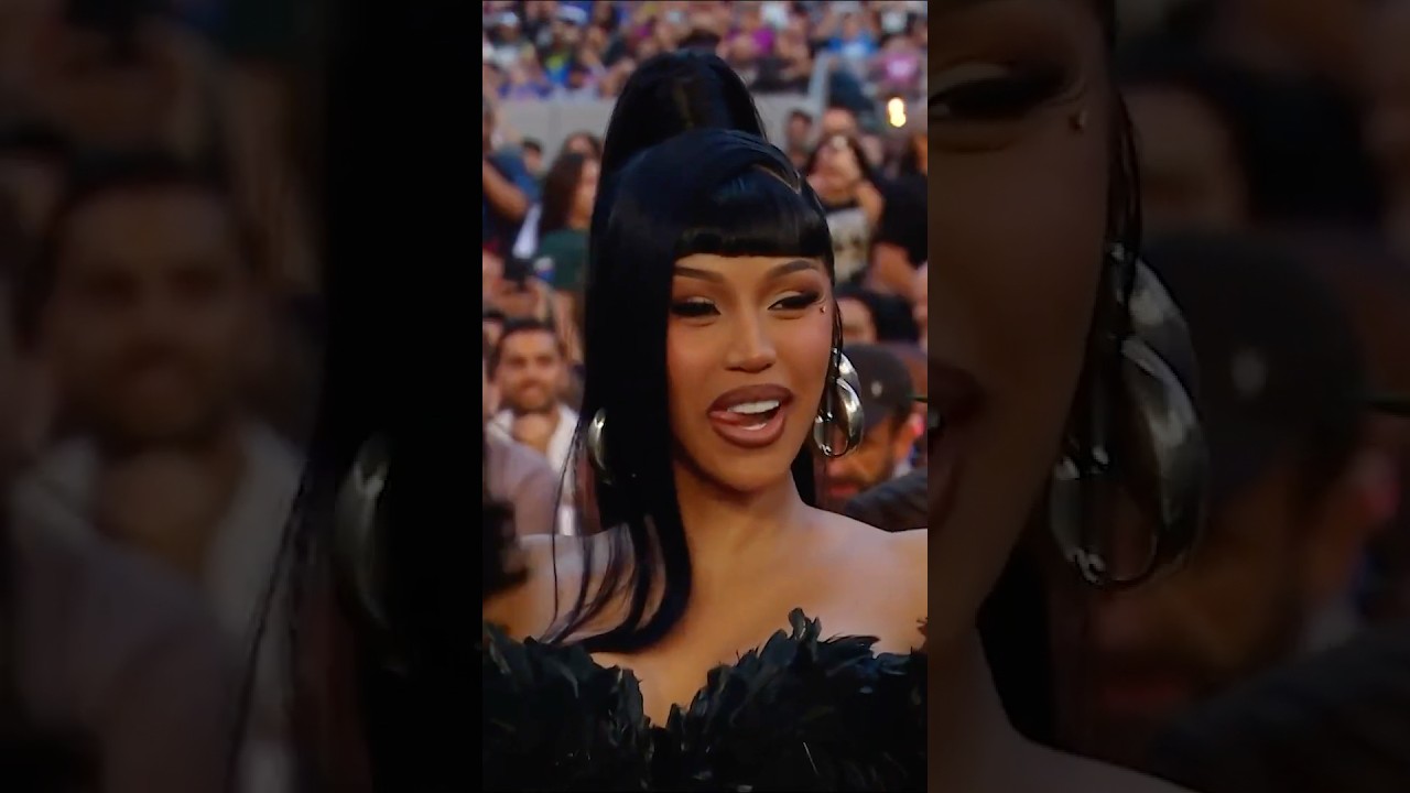 Cardi B Cheers for Jade Cargill at SummerSlam 🥹
