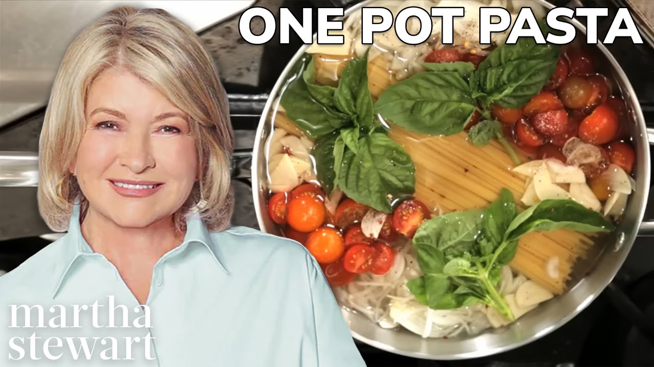 Quick & Delicious One-Pot Pasta Recipe 🍝 | Martha Stewart