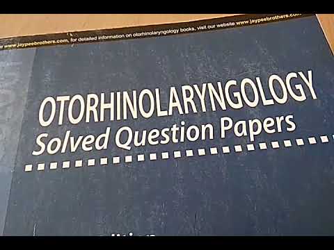 ENT OtoRhinoLaryngology Solved Question Paper Singi Previous Year University Exam Model Sample Pass