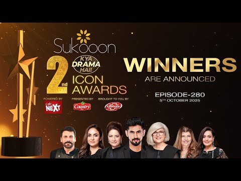 Results of Sukoon Kya Drama Hai at the 2nd Icon Awards - Episode #280