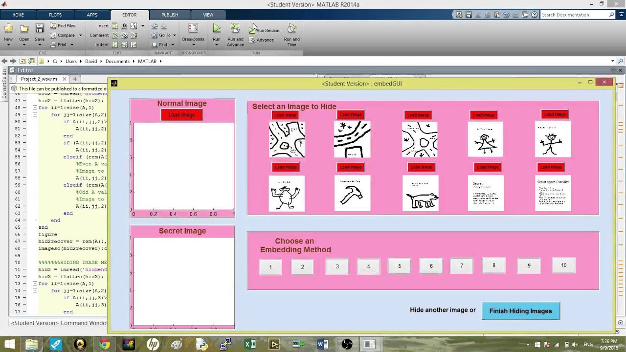 MATLAB Steganography: Advanced Techniques and Implementation