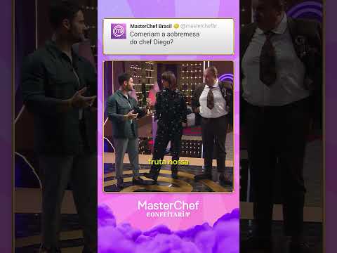 Chef Diego Lozano falando sempre como se fosse a coisa mais simples do mundo, mas imagina o sabor💜