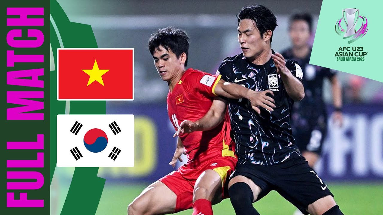 Vietnam vs Korea Republic | AFC U23 3rd Place Match 🥉