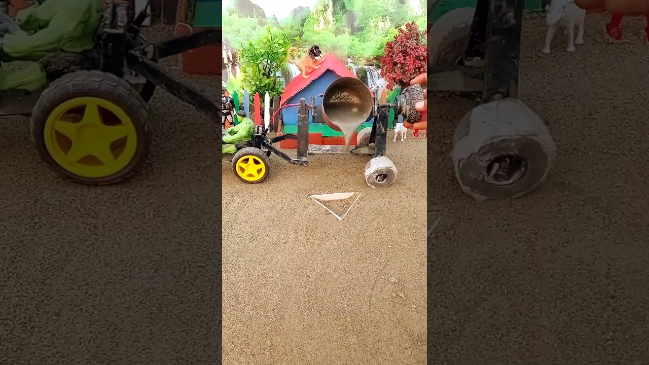 How to Build a DIY Mini Tractor & Construction Machine 🚧 | Easy Step-by-Step Guide