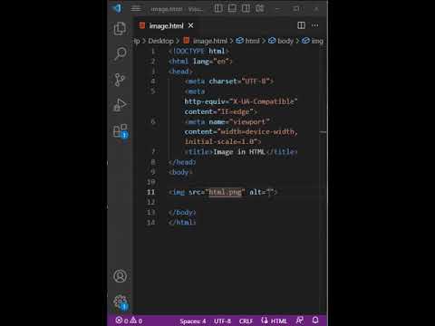 How to insert Image in HTML, #html, #html5, #htmlcss