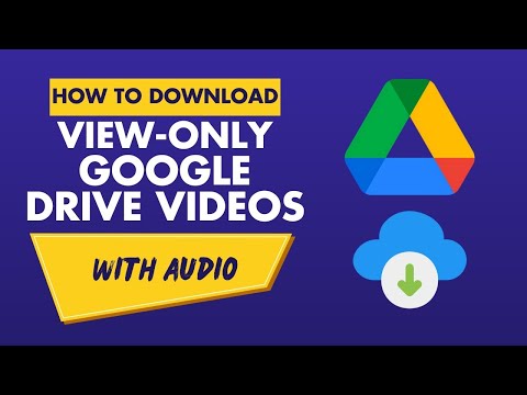 How to Download View Only Video from Google Drive (2025 Method)