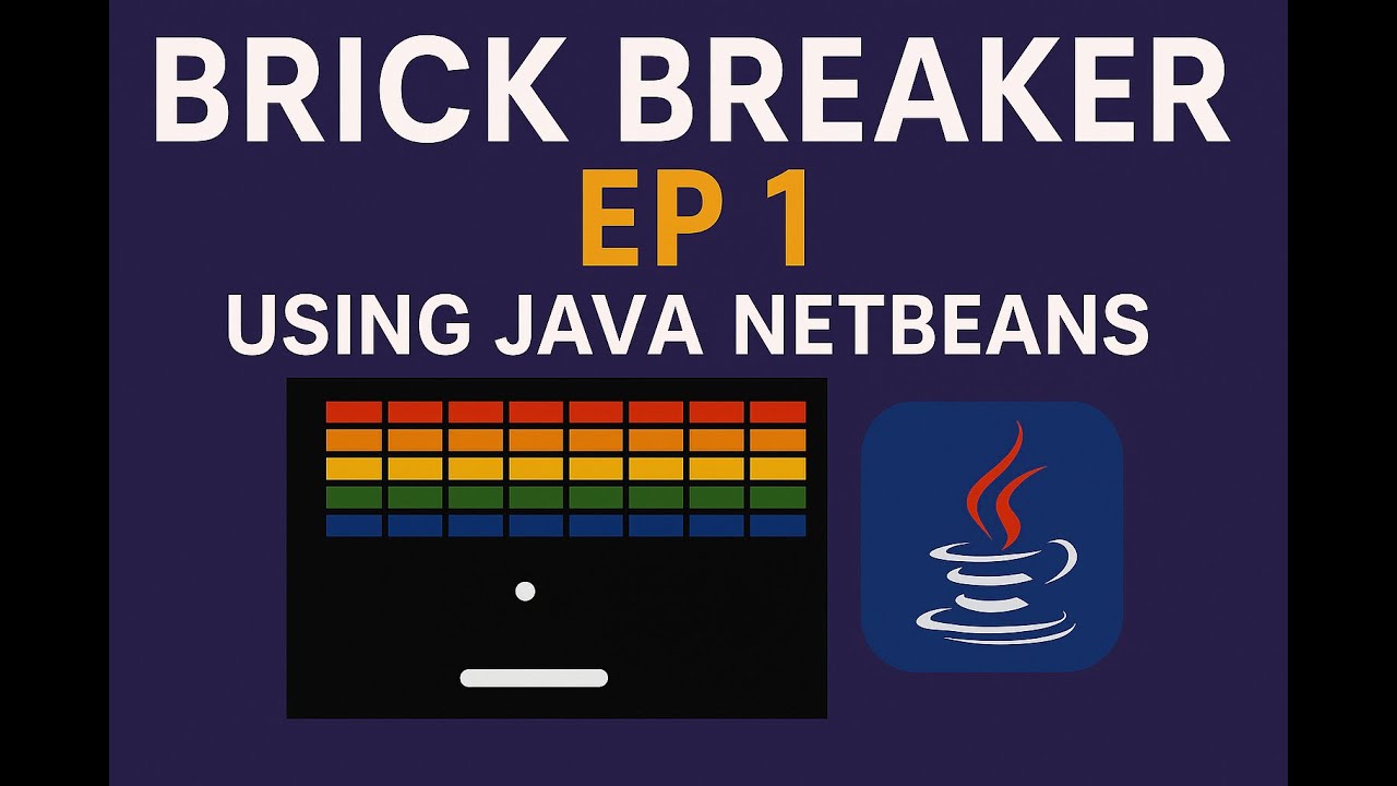 Java Brick Breaker Game: Setup & Window (Ep.1) 🎮