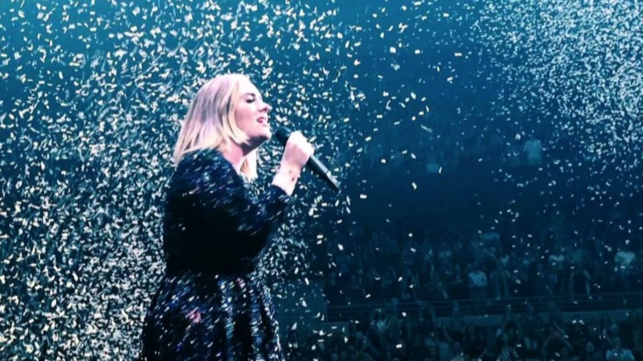 Adele - Rolling In The Deep (Live Tour 2016) Instrumental (Remastered)