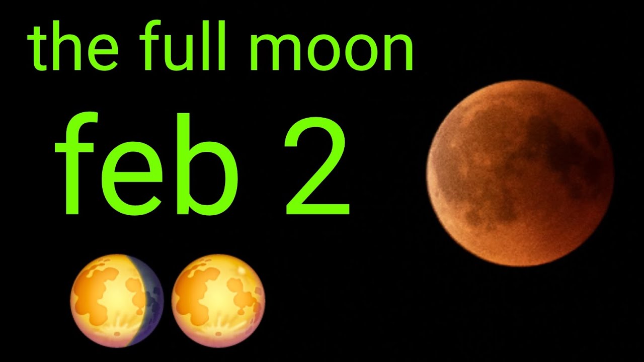 The full moon 2026(release and expression)