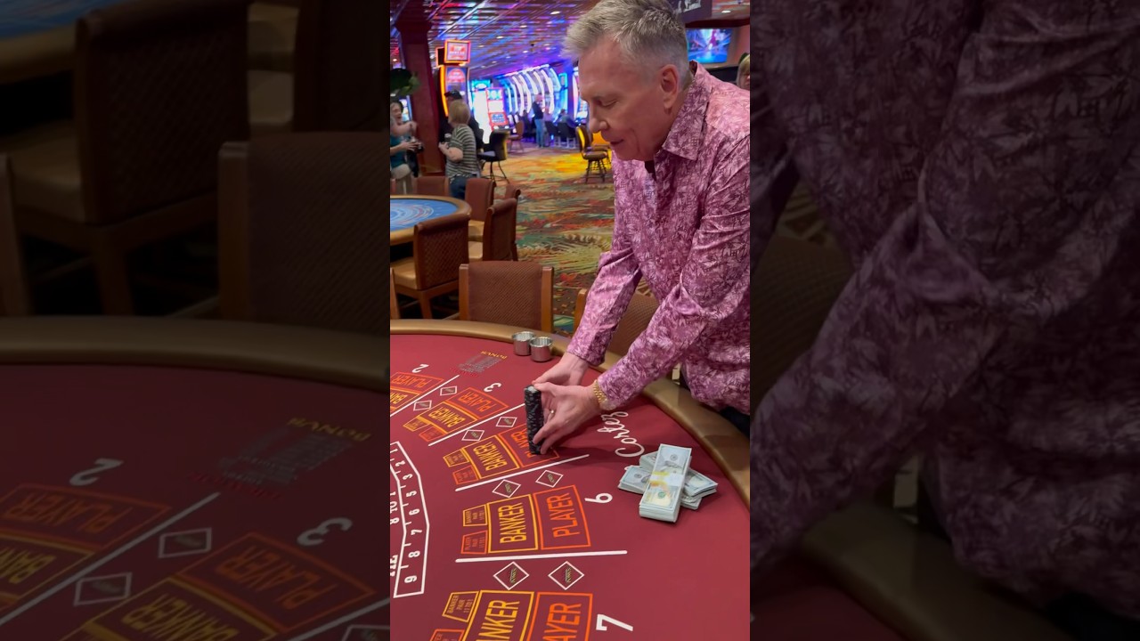 Won $5,000 Playing Baccarat 🎲